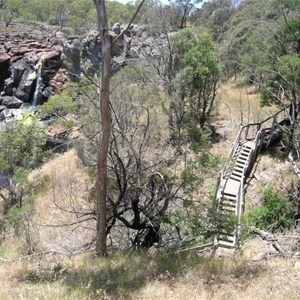 The Nigretta Falls near Hamilton. Victoria