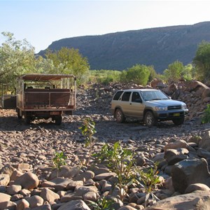 Carpark on the boulders