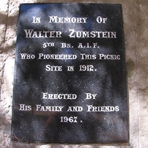 Zumstein Picnic Area