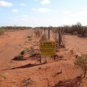 Anne Beadell Hwy, Vermin Proof Fence