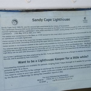 Sandy Cape Lighthouse