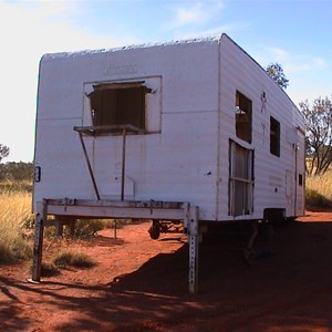 Wrecked Caravan