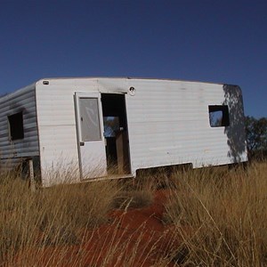 Wrecked Caravan