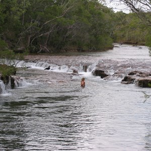 Safe swimming at the Saucepan