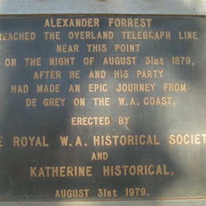 Alexander Forrest Memorial