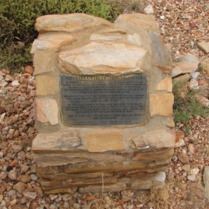 Rudall River, Main Track (Plaque)