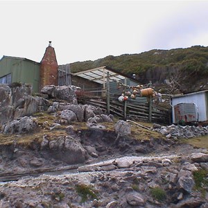 Shack near Granville Harbour Rd