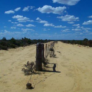 State Barrier Fence (Southern End)