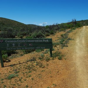 Caroona Creek Park Boundary