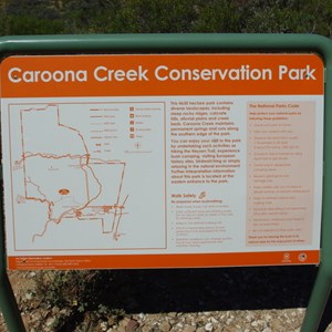 Park Information Sign and Lookout