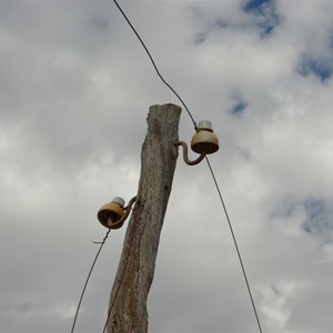 Old Telegraph Lines & Rabbit Proof Fence