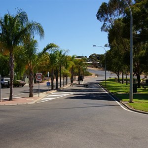 Paringa Township Turnoff