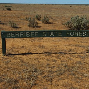 Berribee State Forest Boundary Sign