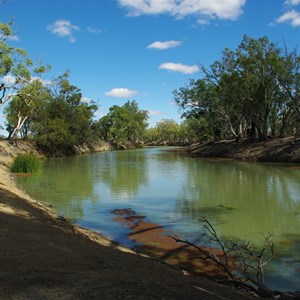 Mullaroo Creek at Mullaroo No 1
