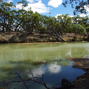 Mullaroo Creek at Mullaroo No 1