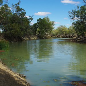 Mullaroo Creek at Mullaroo No 1