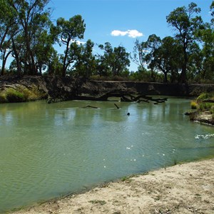 Mullaroo Creek at Mullaroo No 5