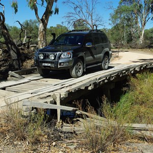 Lock 7 Road Old Wooden Bridge