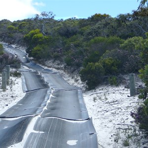 Wylie Scarp beltway at Culver campsite 1