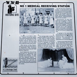 World War II No 1 Medical Receiving Station