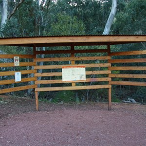 Track Junction and Bus Shelter