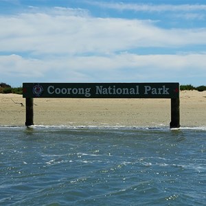 Coorong National Park Sign