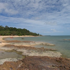 Beach at Umagico Campground