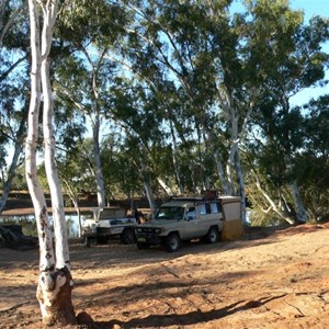 Gascoyne River camp at Rocky Pool