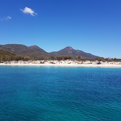 Wineglass Bay from the boat