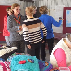 Some of the talented craft ladies