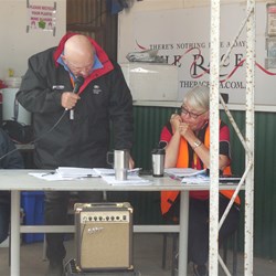 New Pres, Muzza, with his head down