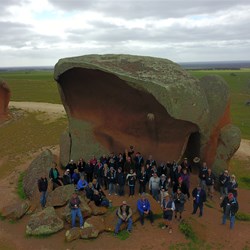 Boggers at Murphy's Haystacks - taken by Terry's drone