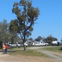They were ten deep lining up to come into the Racecourse