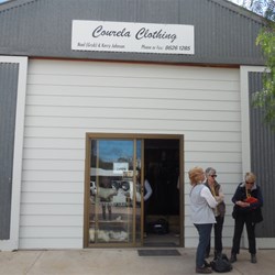 The humble shed for Courela Clothing