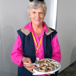 Miss Oyster Lady herself - isn't she gorgeous