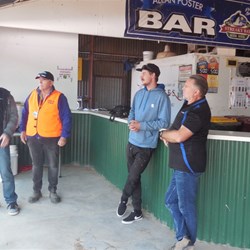 Mick; Keegan; and Brian SOUND IN MOTION wizards; Muzza and Flavs looking on