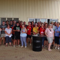 First time musterers meeting the committee