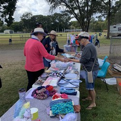 Market morning for Boggers at Kenilworth Muster. 