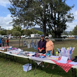 Kenilworth Muster market morning. 