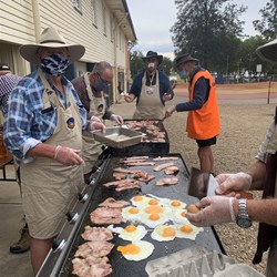 Big breakfast for all. 