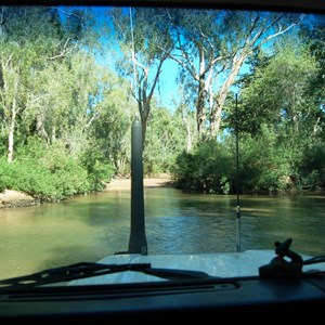 The Landy crossing Lawn Hill Creek