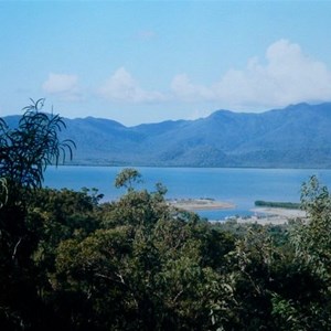 View from lookout behind Cardwell