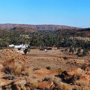 Telegraph Station in its spectacular setting