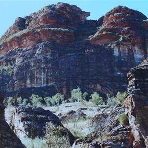 Spectacular rock formations in Keep River NP