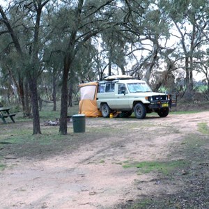Campground in Little Desert National Park