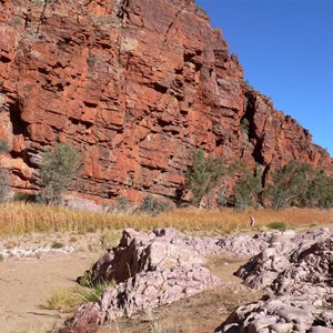 In the gorge at Ruby Gap