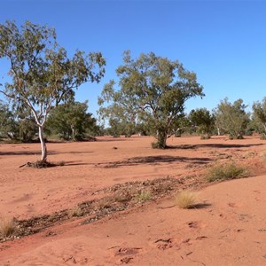 The Hay River, red sand and river red gums