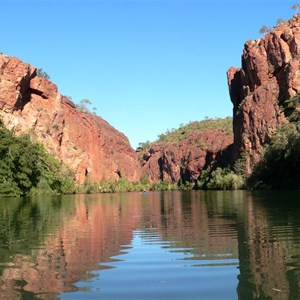 Approaching the cliffs