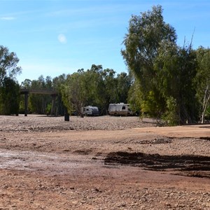 Yesterday this space was crowded with campers.