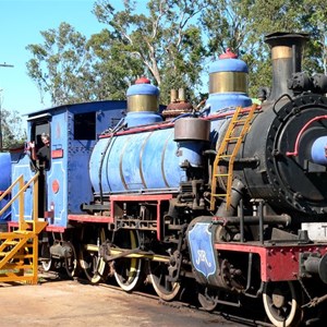 Old steam engine at Ravenshoe